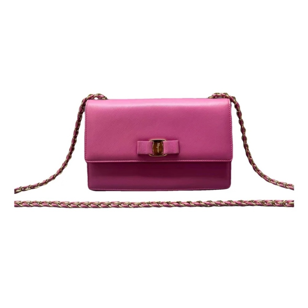 Salvatore Ferragamo Leather Shoulder Bag